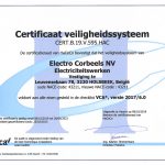 VCA certificaat Electro Corbeels